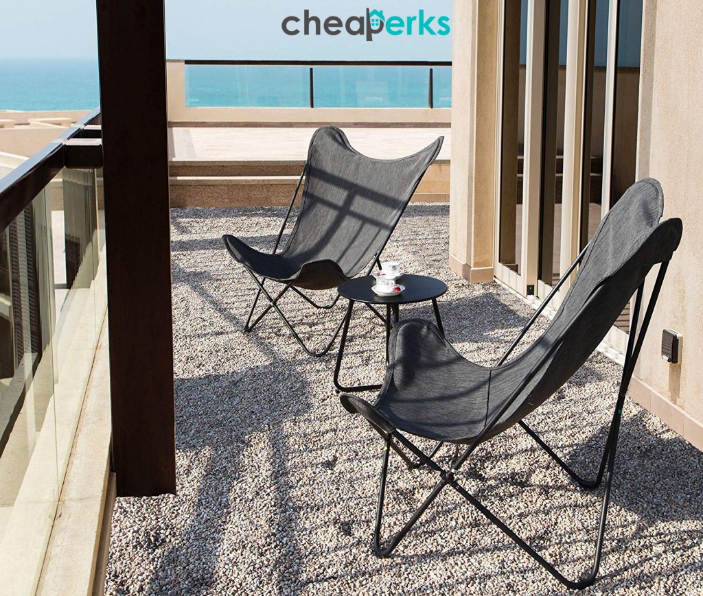 Beautiful Buuterfly Chairs in Balcony