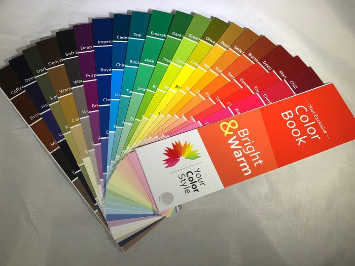 clear spring color palette