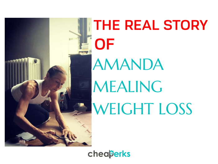 amanda mealing weight loss
