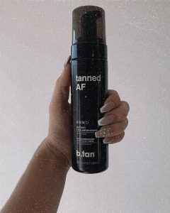 b.tan tanned af mousse