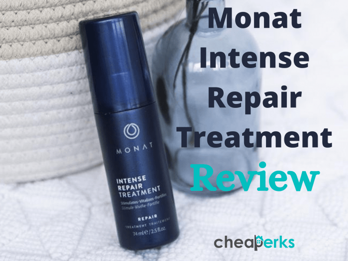 monat intense repair treatment review