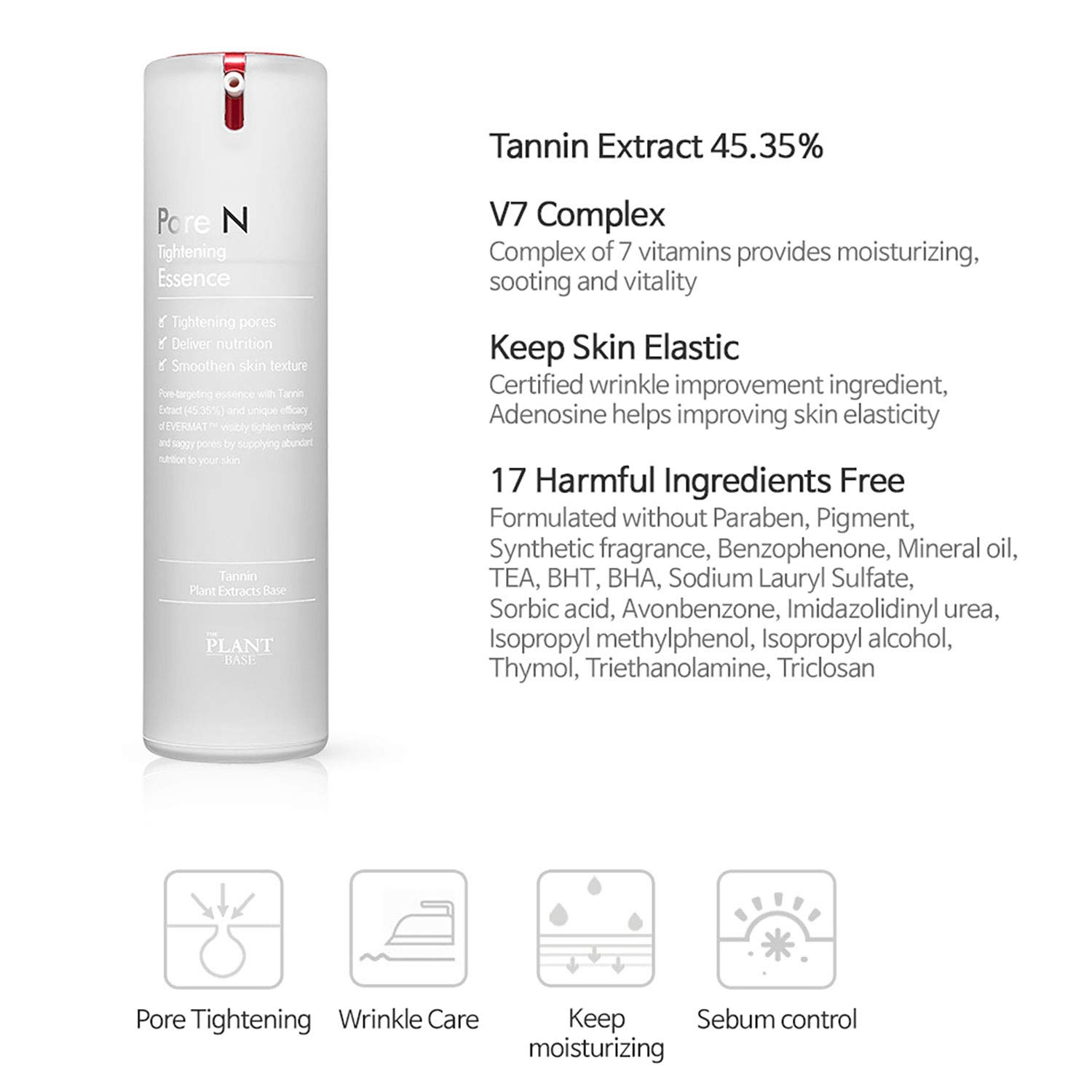 The Plant Base Pore N Tightening Essence