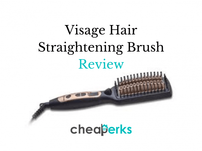 Visage Hair Straightening Brush Review