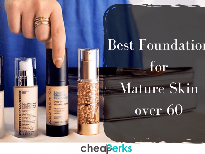 Best Foundation for Mature Skin over 60