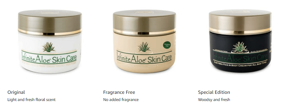 Available in Three Scents