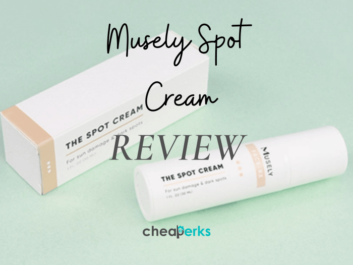 Musely Spot Cream Reviews