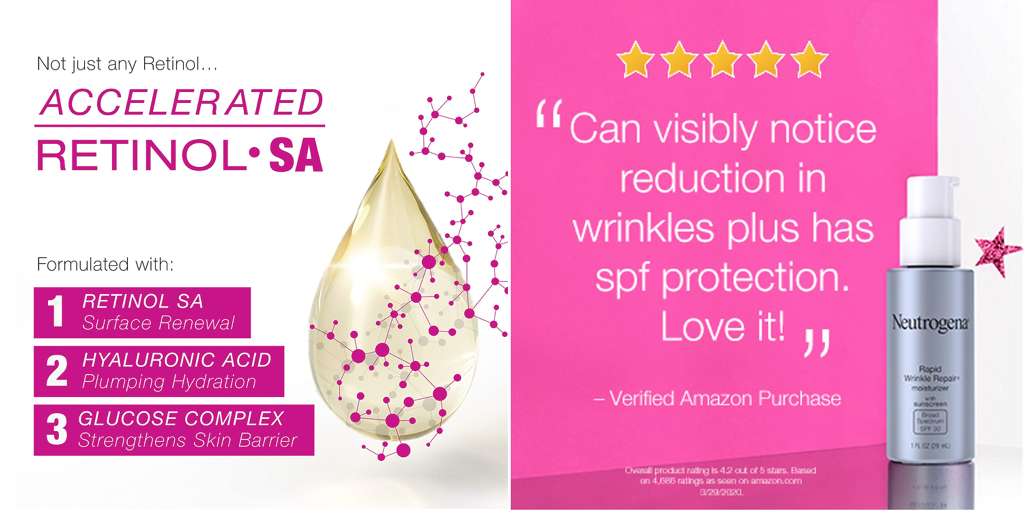 Neutrogena Rapid Wrinkle Repair Ingredients