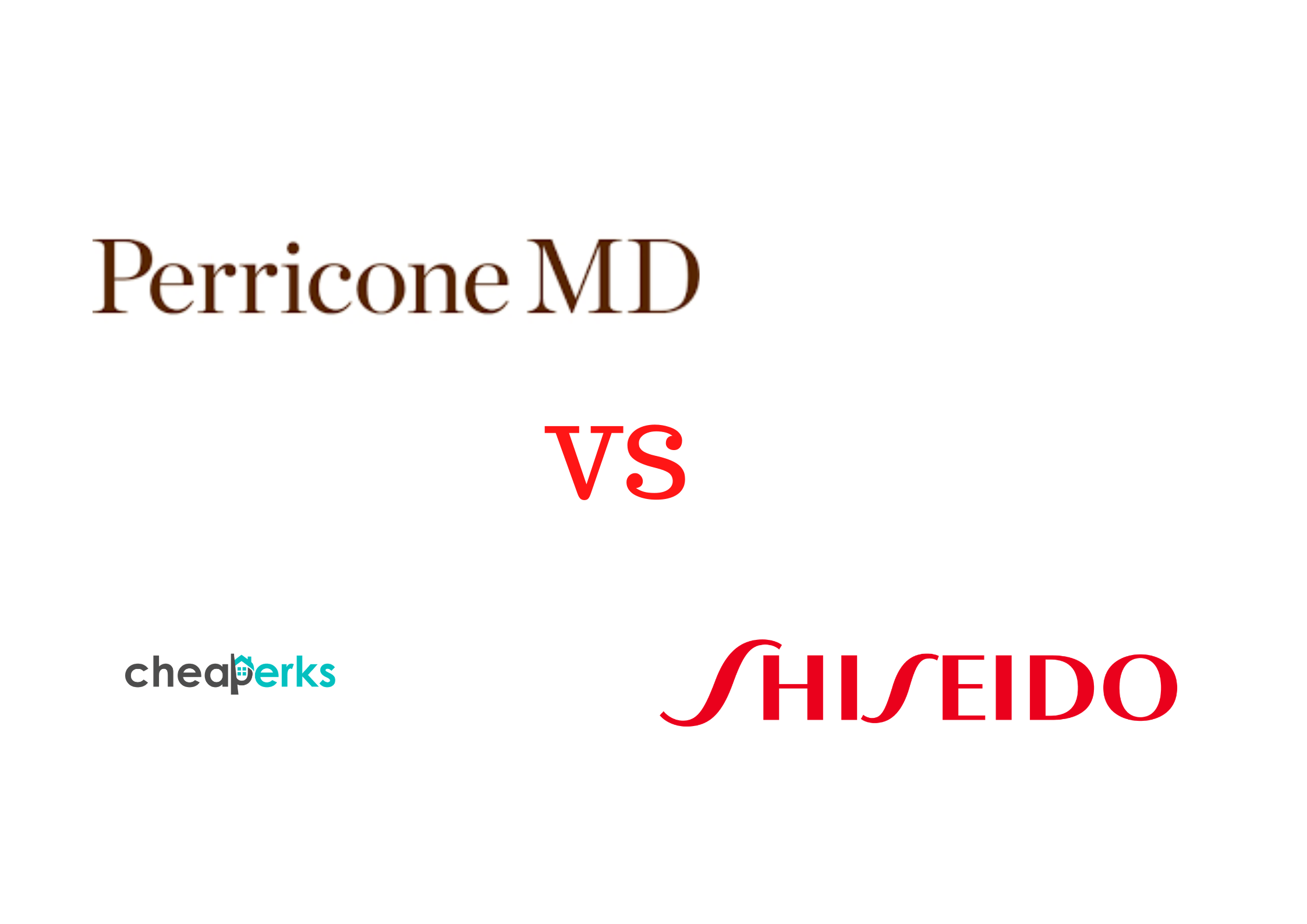 Perricone MD VS Shiseido